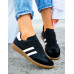 Czarne Buty Sportowe Sneakersy Sambay Great