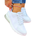 Białe Sneakersy Buty Sportowe New Blanced