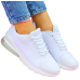 Białe Sneakersy Buty Sportowe New Blanced