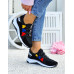 Czarne Sneakersy Buty Sportowe Love