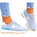 Klasyczne Buty Sportowe Damskie Sneakersy Soft Blue