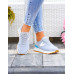 Klasyczne Buty Sportowe Damskie Sneakersy Soft Blue